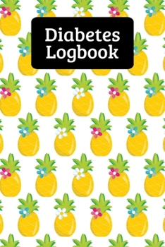 Paperback Diabetes Logbook: Blood Sugar Log For 2 Years Of Readings Book