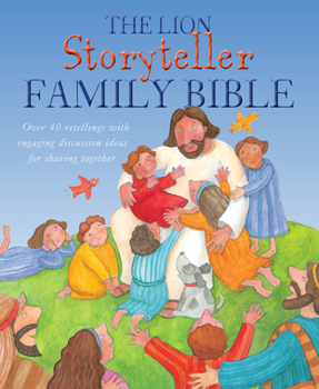 Hardcover The Lion Storyteller Family Bible Book