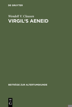 Hardcover Virgil's Aeneid: Decorum, Allusion, and Ideology Book