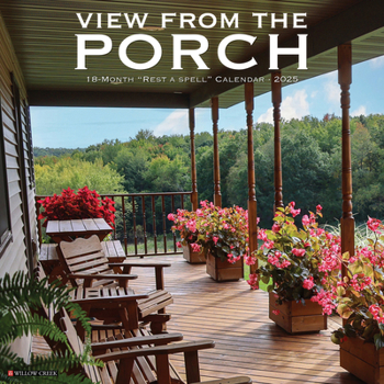 Calendar Porch View 2025 12 X 12 Wall Calendar Book