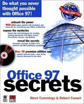 Paperback Office 97 Secrets [With Includes a Selection of Office 97 Freeware...] Book