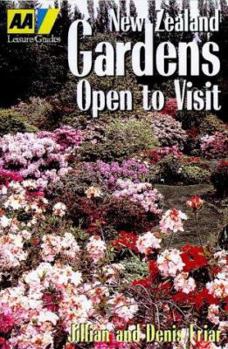 Paperback New Zealand Gardens Open to Visit Book