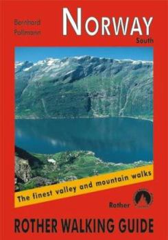 Paperback Norway South (Rother Walking Guides Europe) (English and German Edition) Book