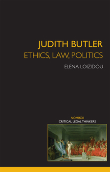 Paperback Judith Butler: Ethics, Law, Politics Book