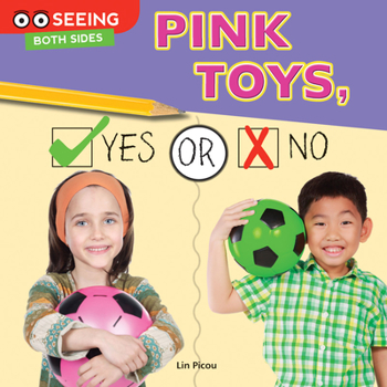 Library Binding Pink Toys, Yes or No Book