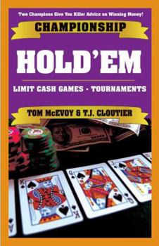 Paperback Championship Hold'em: Cash Games/Tournaments Book