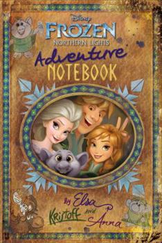Hardcover Frozen Northern Lights: Adventure Notebook Book