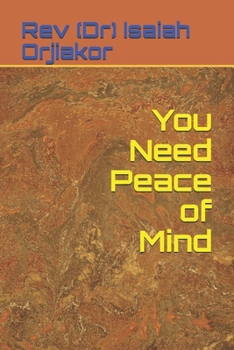 Paperback You Need Peace of Mind Book
