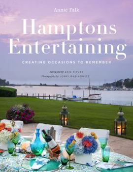 Hardcover Hamptons Entertaining: Creating Occasions to Remember Book