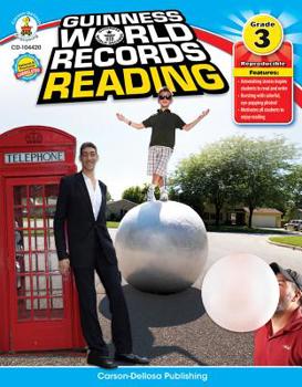Paperback Guinness World Records(r) Reading, Grade 3 Book