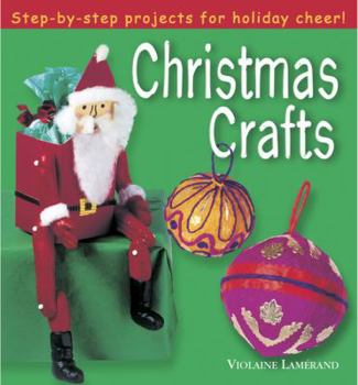 Paperback Christmas Crafts Book