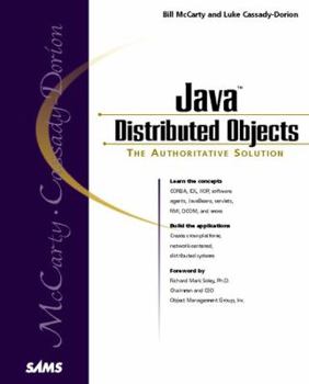 Paperback Java Distributed Objects Book