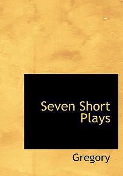 Paperback Seven Short Plays [Large Print] Book