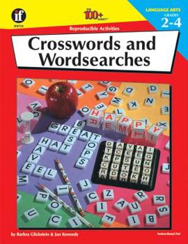 Paperback Crosswords and Wordsearches, Grades 2-4 Book