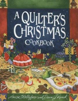 Paperback Quilter's Christmas Cookbook Book