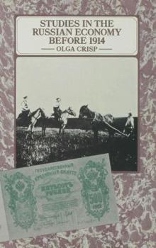 Hardcover Studies in the Russian Economy Before 1914 Book