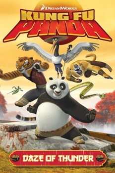 Paperback Kung Fu Panda: Daze of Thunder Book