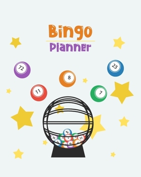 Paperback Bingo Planner: Bingo Planner And Organizer With 4 Games Per Page Book
