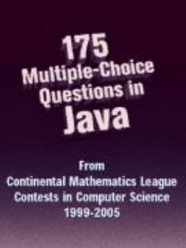 Paperback 175 Multiple Choice Questions in Java Book