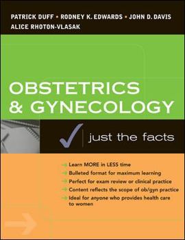 Paperback Obstetrics & Gynecology: Just the Facts Book