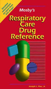 Paperback Mosby's Respiratory Care Drug Reference Book