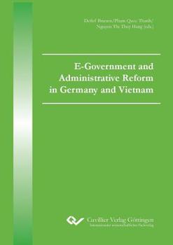Paperback E-Government and Administrative Reform in Germany and Vietnam Book