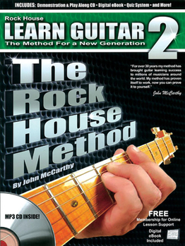 Paperback The Rock House Method: Learn Guitar 2: The Method for a New Generation [With CD (Audio)] Book