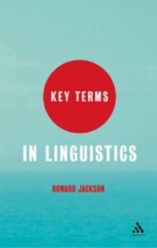 Hardcover Key Terms in Linguistics Book