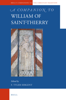 Hardcover A Companion to William of Saint-Thierry Book