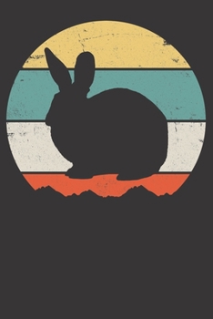 Paperback Notebook: Rabbit College Ruled 6x9 120 Pages Book