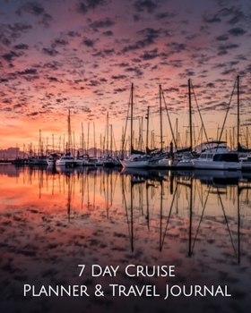 Paperback 7 Day Cruise Planner & Travel Journal Book