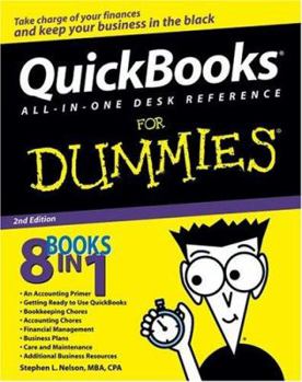 Paperback QuickBooks All-In-One Desk Reference for Dummies Book
