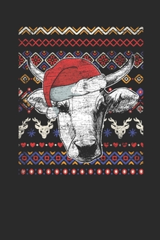 Ugly Christmas - Cow: Dotted Bullet Notebook – Christmas Gift for Kids, Women, Men Girls And Boys