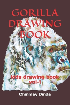 Paperback Gorilla Drawing Book: kids drawing book vol-1 Book