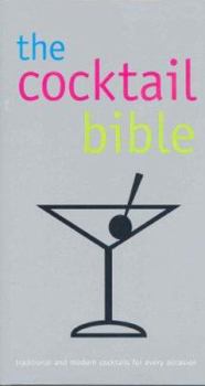 Hardcover Cocktail Bible - Silver Book