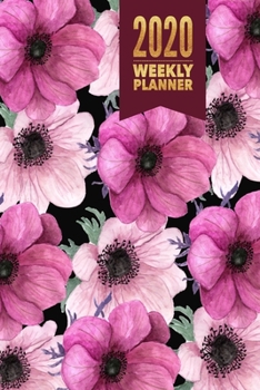 2020 Weekly Planner: Jan-Dec Small Weekly Agenda Daily Monthly Calendar Schedule Organizer W/ To Do  List, Notes & Journal Pages ( Orchid Lover)