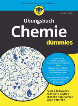 Paperback UEbungsbuch Chemie fur Dummies (Für Dummies) (German Edition) [German] Book