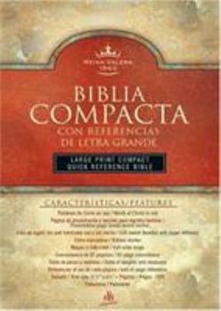 Imitation Leather Large Print Compact Reference Bible-RV 1960 [Spanish] Book