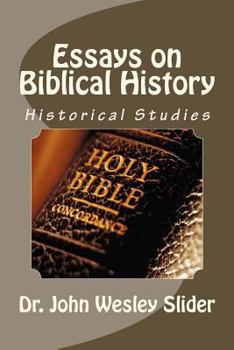 Paperback Essays on Biblical History Book