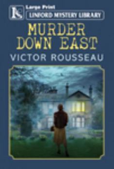 Paperback Murder Down East [Large Print] Book