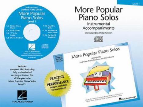 Audio CD More Popular Piano Solos - Level 1 - CD: CD Accompaniments Hal Leonard Student Piano Library Book