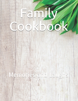 Paperback Family Cookbook: Memories Book