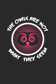 The Owls: 6x9 Owl | lined | ruled paper | notebook | notes