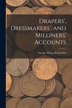 Paperback Drapers', Dressmakers', and Milliners' Accounts Book