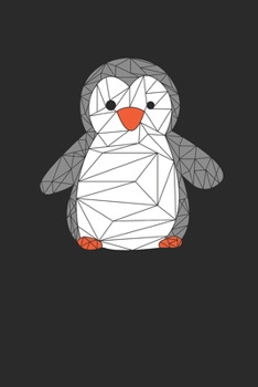 Penguin Mosaic: Graph Paper Notebook (6" x 9" - 120 pages) ~ Animal Mosaic Themed Notebook for Daily Journal, Diary, Gift
