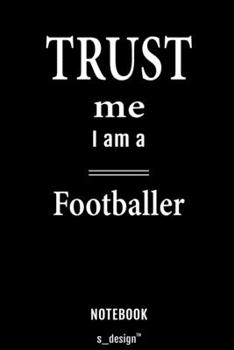 Notebook for Football Players / Footballer: awesome handy Note Book [120 blank lined ruled pages]