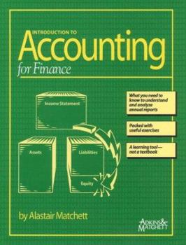 Paperback Introduction to Accounting for Finance Book