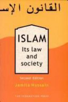 Paperback Islam: Its Law & Society Book