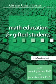 Paperback Math Education for Gifted Students Book