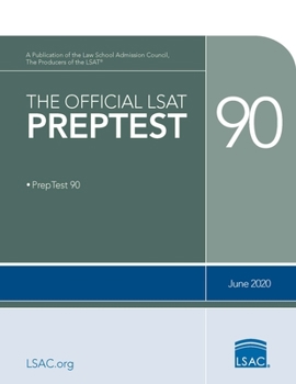 Paperback The Official LSAT Preptest 90: (june 2020 Lsat) Book